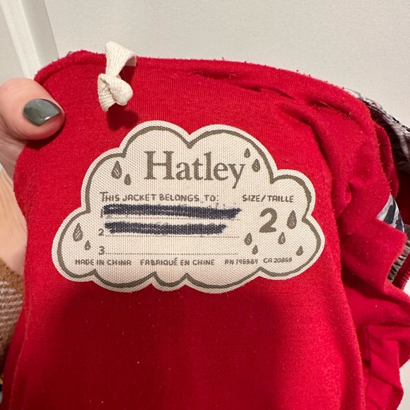 HATLEY HATLEY BLAZING DIRT BIKES MICROFIBER RAIN JACKET SIZE 2T BOYS - Picture 5 of 5
